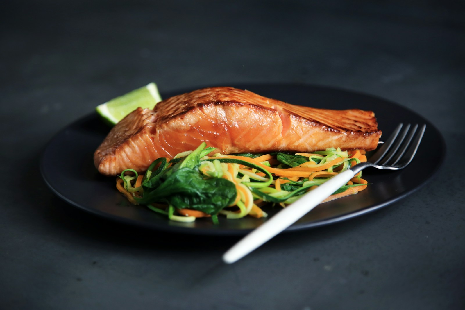 Fresh salmon fillet